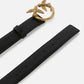Pinko  LOVE BERRY H3 BELT.LOW VITELLO FW25