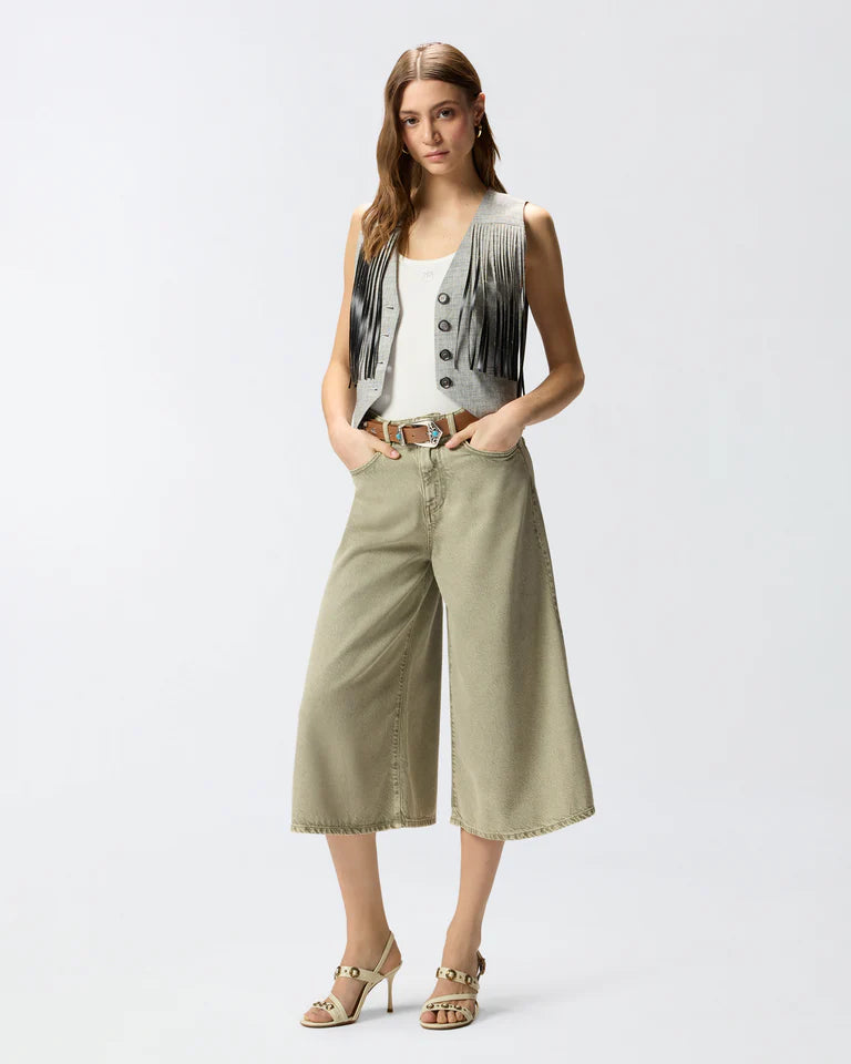 PINKO  CALCOLATORE CANOTTIERA COSTINA SS26