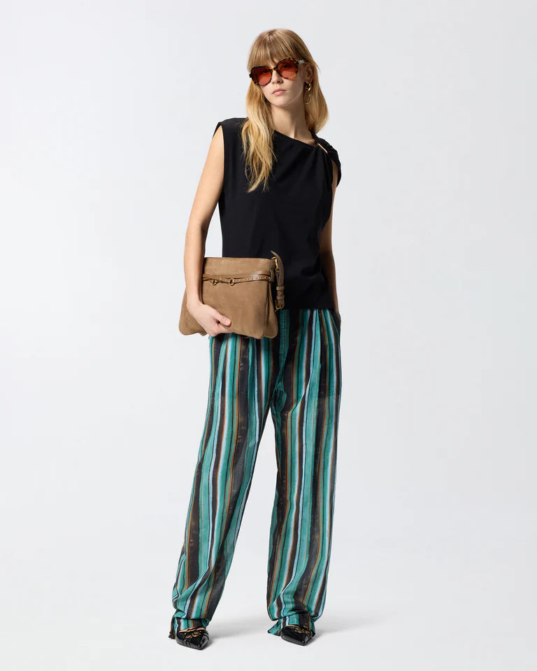 Pinko  MELODY MAGLIA JERSEY COTONE STRETCH SS26