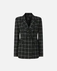 Pinko  GINEVRA GIACCA CHECK TINTO FIL FW25