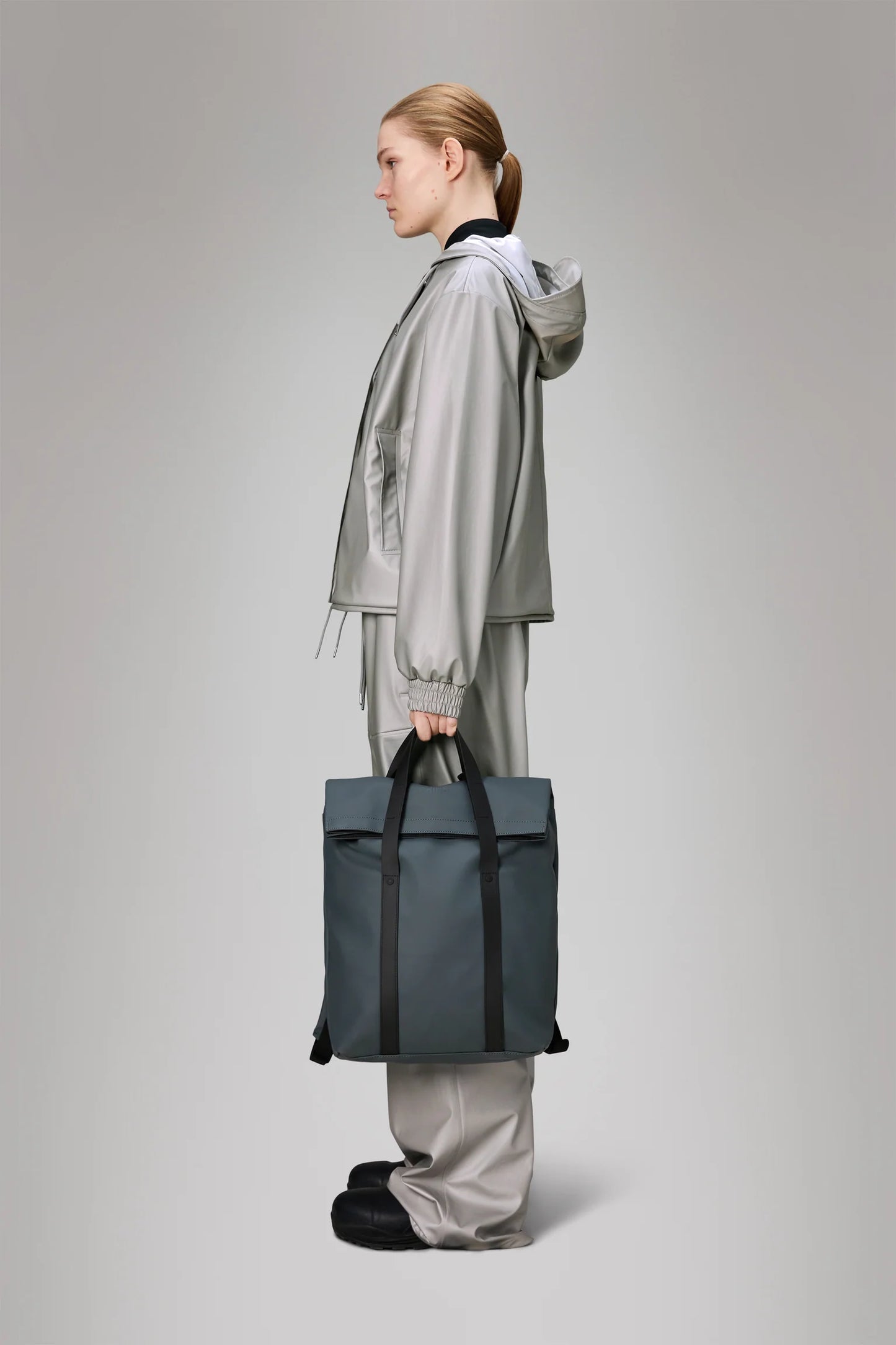 RAINS 2 Way Tote Backpack 2 Way Tote Backpack