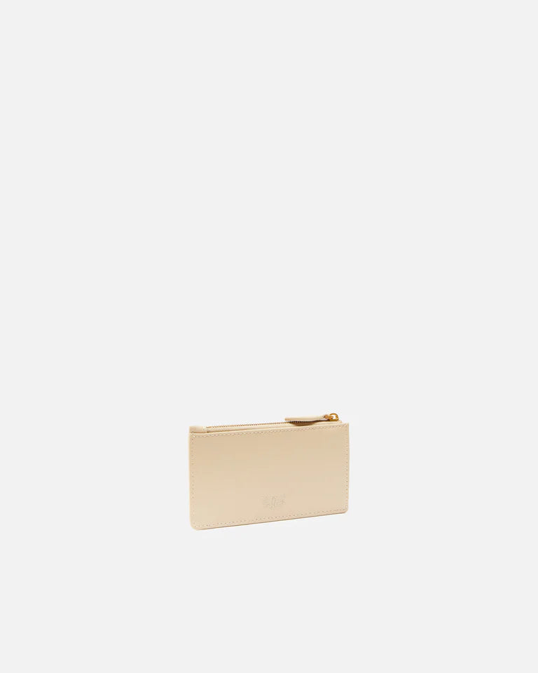 Pinko  AIRONE CARDHOLDER VITELLO SETA SS26