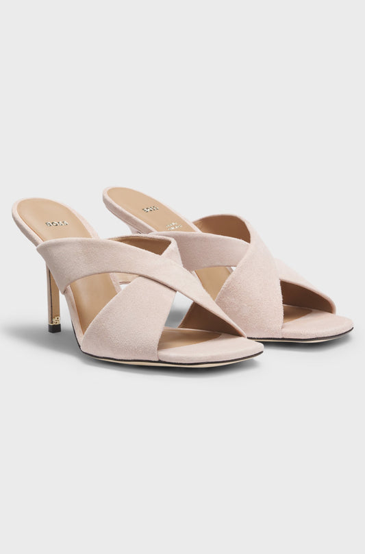 BOSS Sandalen mit Absatz Charlize_SaMule90_SD 10254720 01