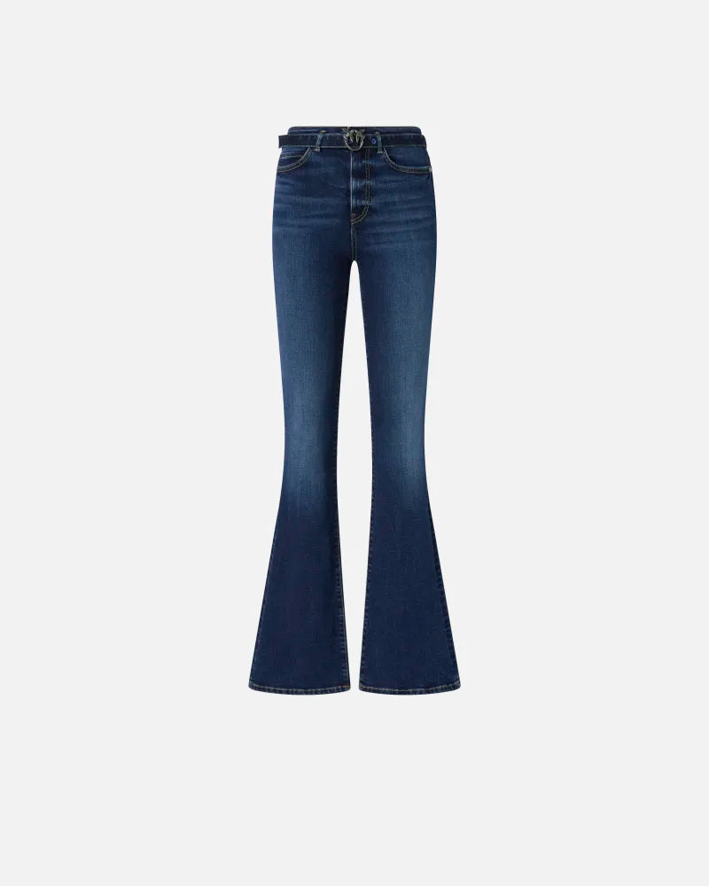 Pinko  FLORA FLARE POWER STRETCH BLUE FW25