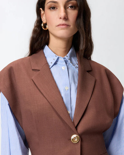 Pinko  FLOELLA GIACCA FRISOTTINO SS26