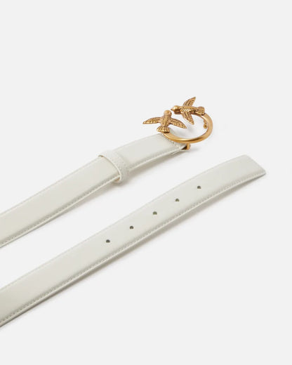 PINKO  LOVE BERRY H3 BELT VITELLO SETA 25