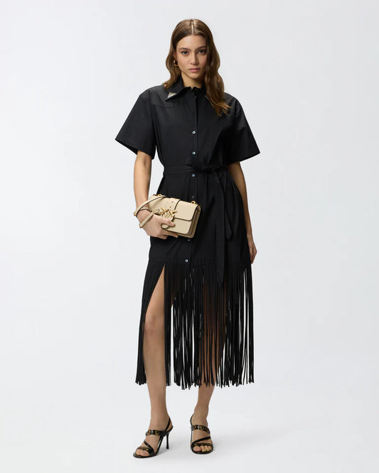 PINKO  AVIGLIANO ABITO POPELINE SS26