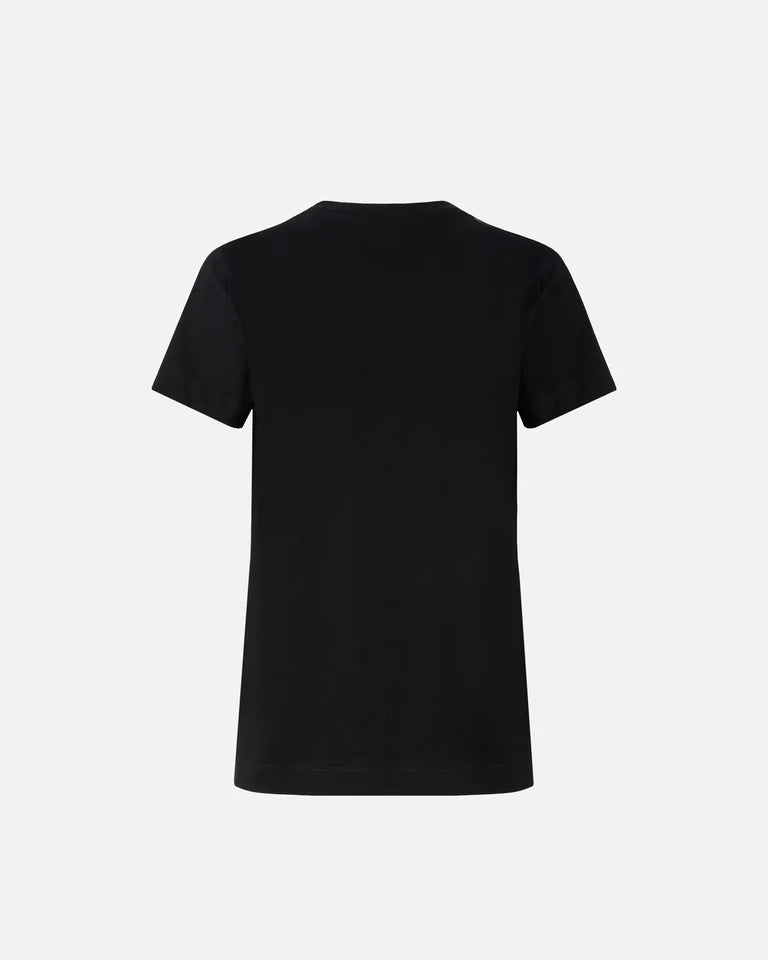 PINKO  START T-SHIRT JERSEY PATCH RICAMO FW25