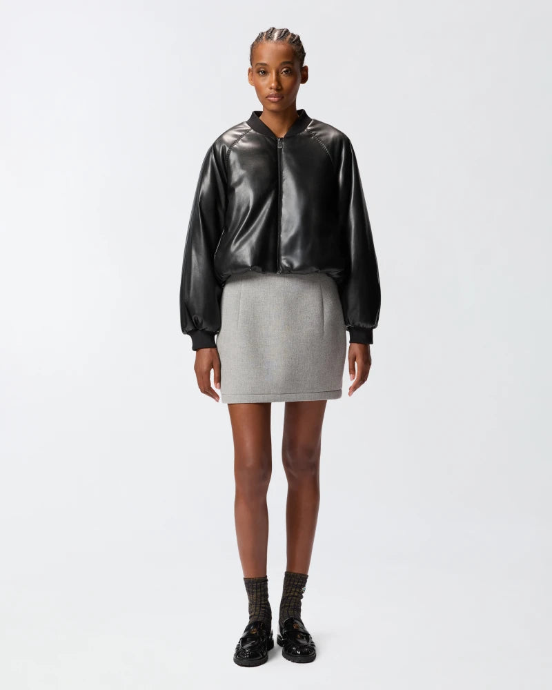 Pinko  BRODO BOMBER TESSUTO SPALMATO  FW25
