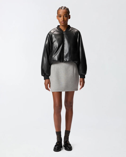 Pinko  BRODO BOMBER TESSUTO SPALMATO  FW25