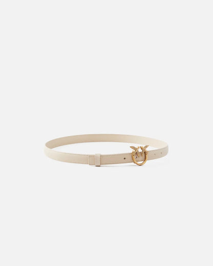 PINKO  LOVE BERRY H2 BELT VITELLO SETA 25