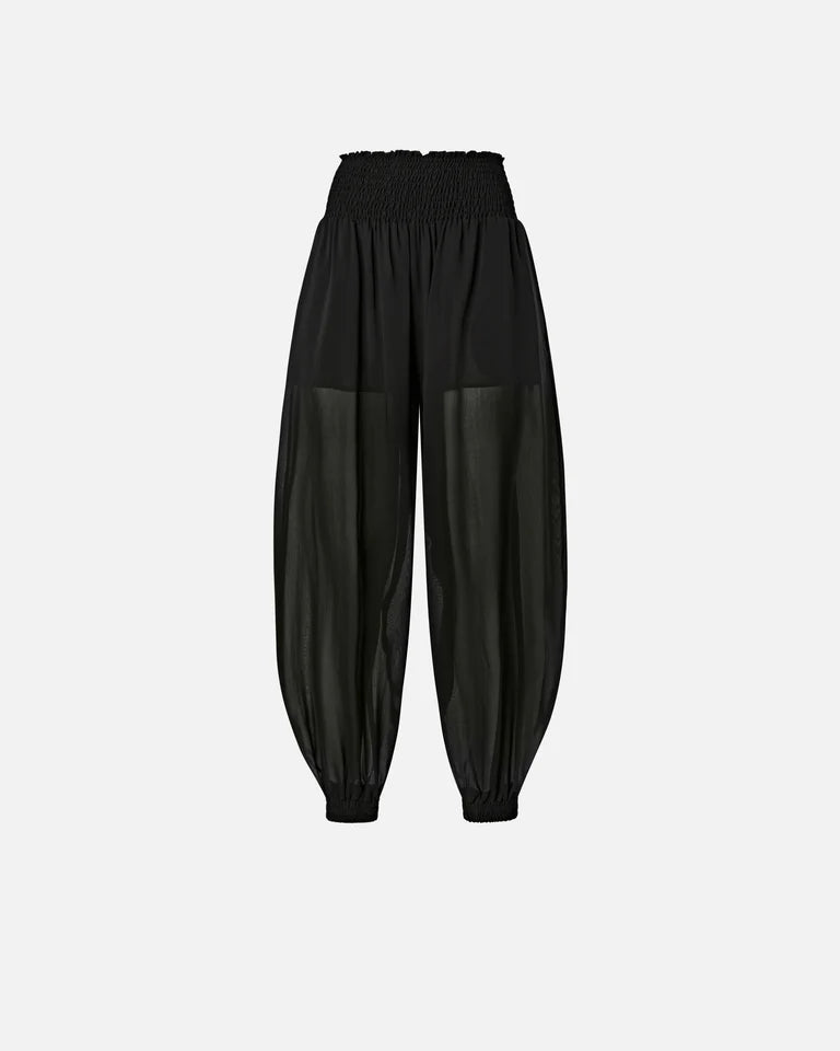 PINKO  BORE PANTALONE VOILE VISCOSA  SS26