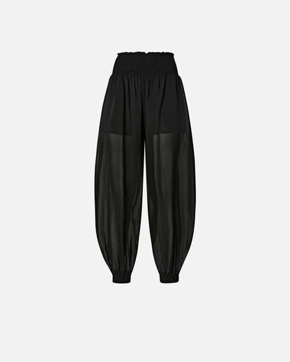 PINKO  BORE PANTALONE VOILE VISCOSA  SS26
