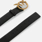 Pinko  LOVE BERRY H4 BELT.LOW VITELLO FW25