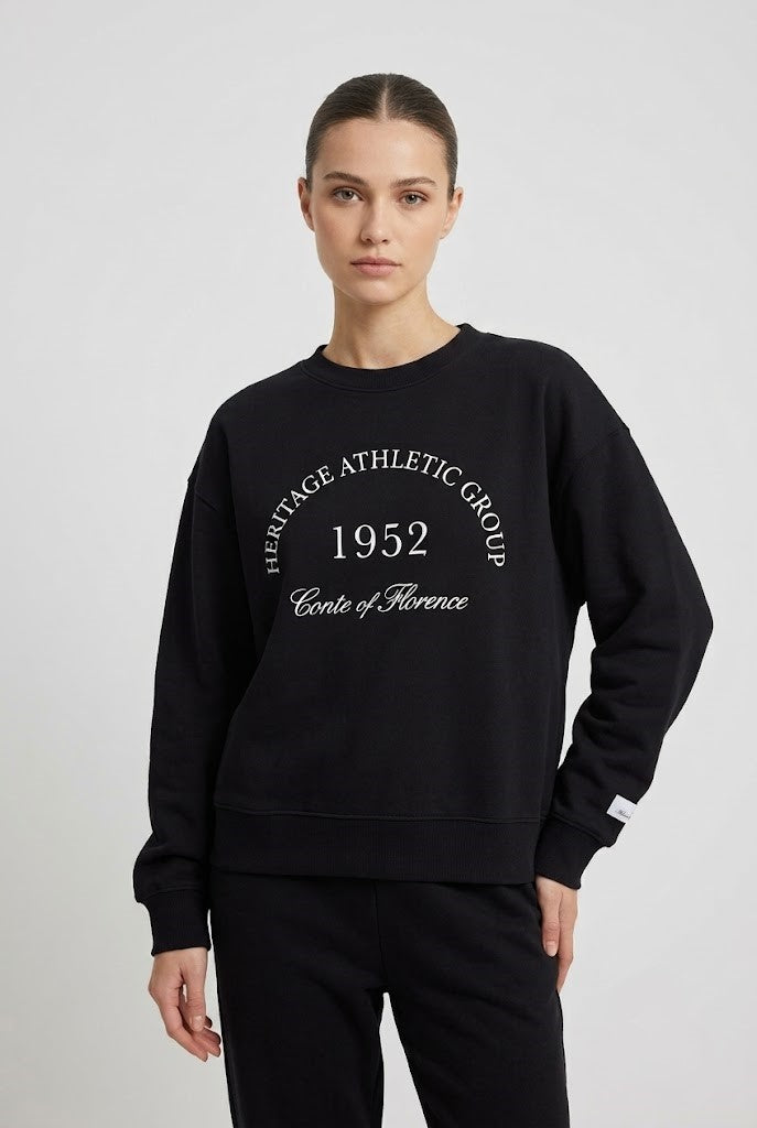 CONTE OF FLORENCE MAGLIA GIROCOLLO 6554D001B001