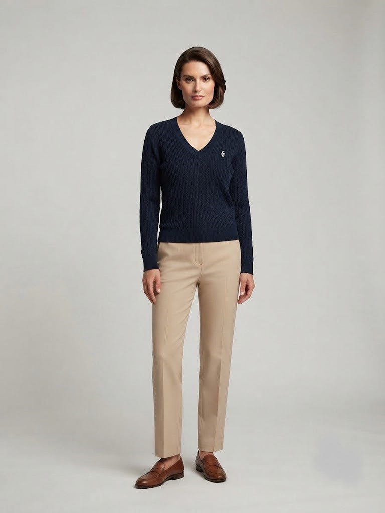 CONTE OF FLORENCE MAGLIA SCOLLO V 6550D002B040
