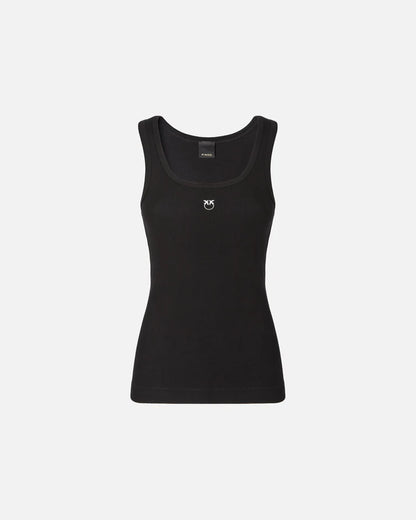 PINKO  CALCOLATORE CANOTTIERA COSTINA SS26
