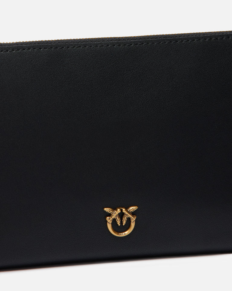 Pinko  FLAT HORIZONTAL MINI VITELLO SETA SS26