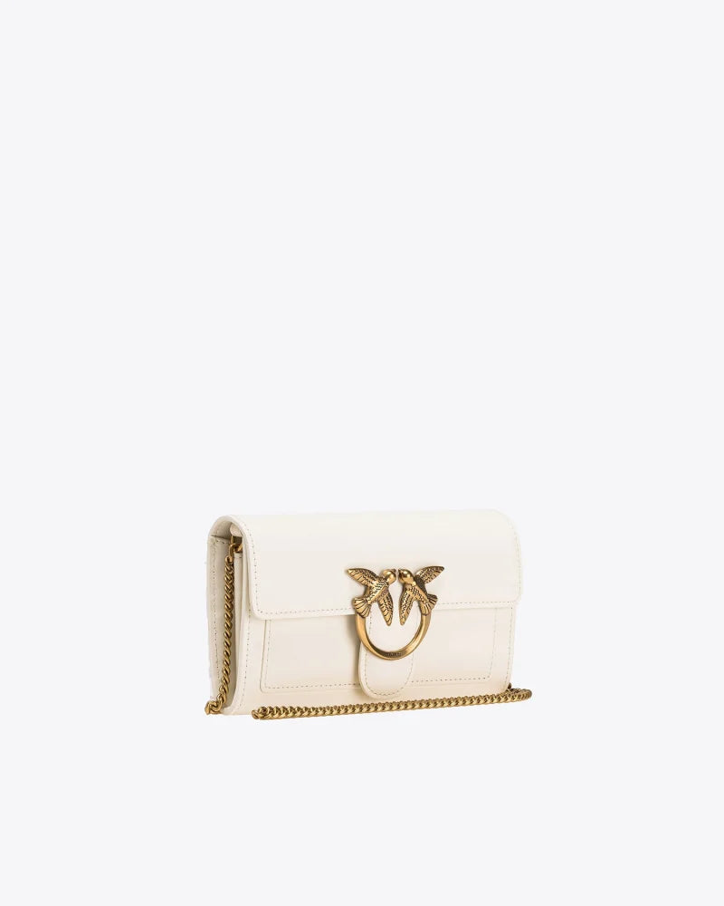 Pinko  LOVE ONE WALLET C VITELLO SETA 25