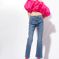 Pinko BRENDA BOOTCUT DENIM BLUE STRECH