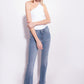 Pinko FLORA FLARE DENIM BLUE STRETCH