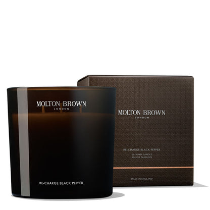 MOLTON BROWN candela 3 stoppini RE-CHARGE BLACK PEPPER candela 3 stoppini